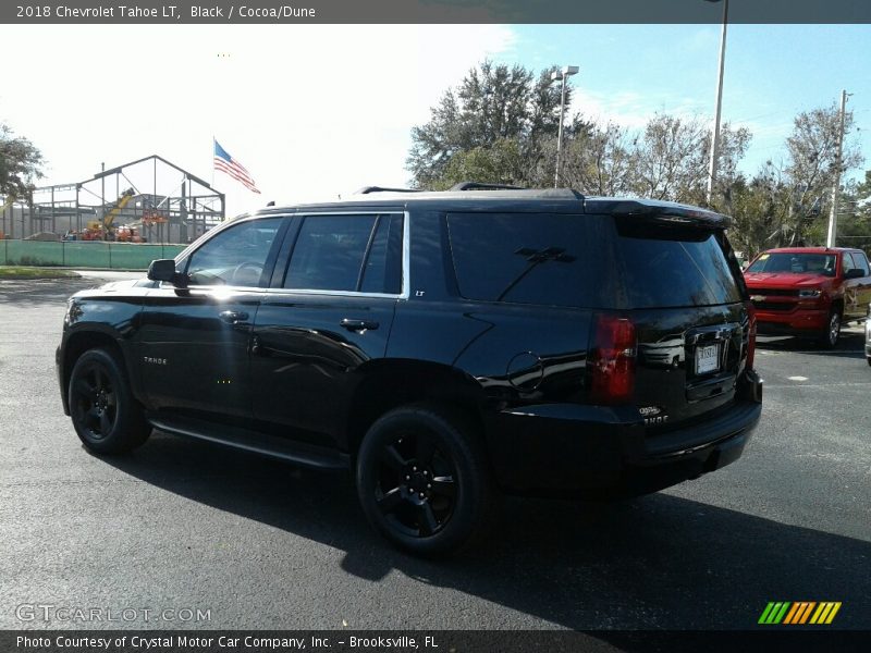 Black / Cocoa/Dune 2018 Chevrolet Tahoe LT