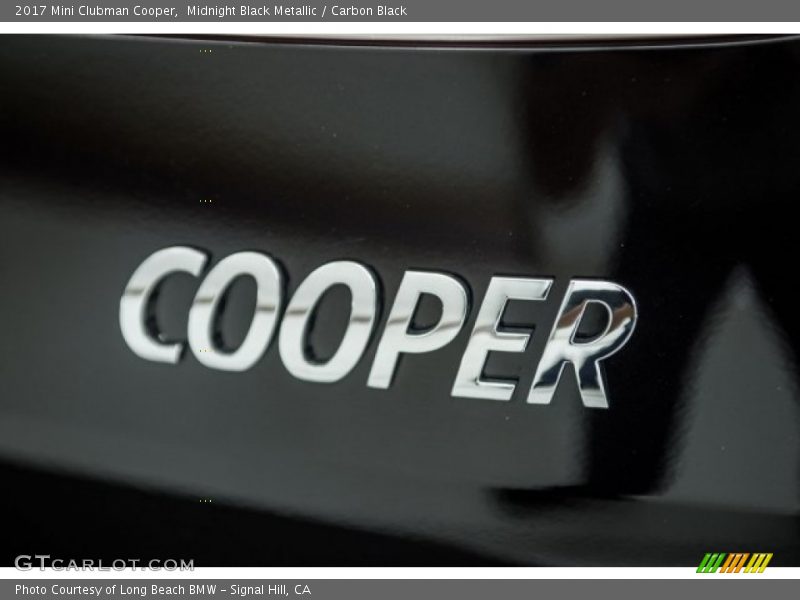 Midnight Black Metallic / Carbon Black 2017 Mini Clubman Cooper