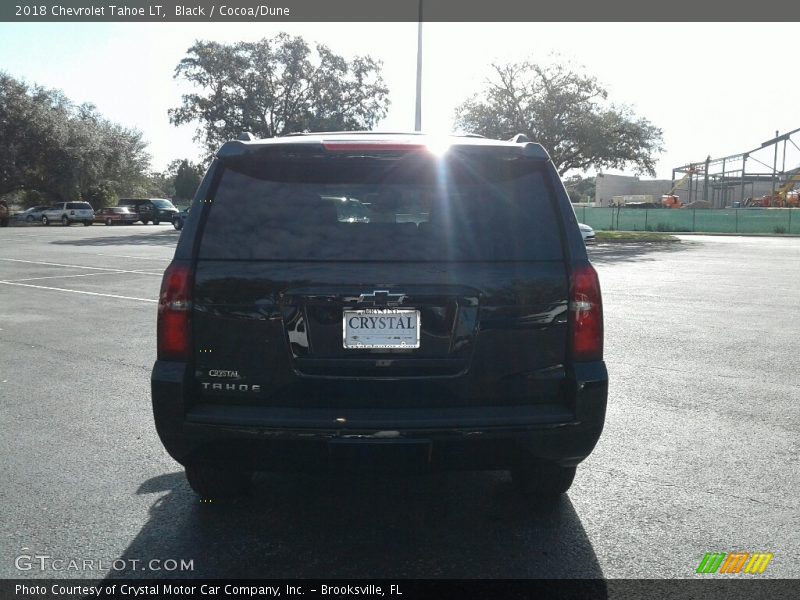 Black / Cocoa/Dune 2018 Chevrolet Tahoe LT