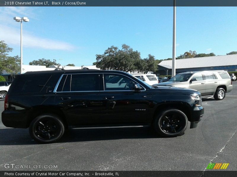Black / Cocoa/Dune 2018 Chevrolet Tahoe LT