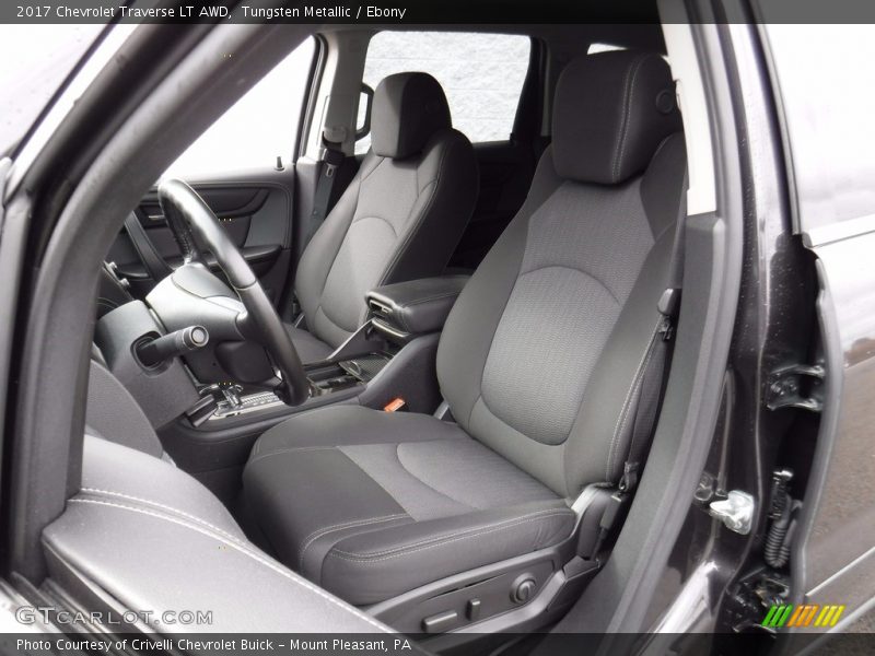 Tungsten Metallic / Ebony 2017 Chevrolet Traverse LT AWD