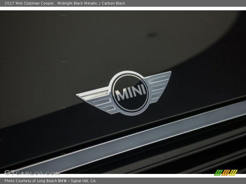Midnight Black Metallic / Carbon Black 2017 Mini Clubman Cooper