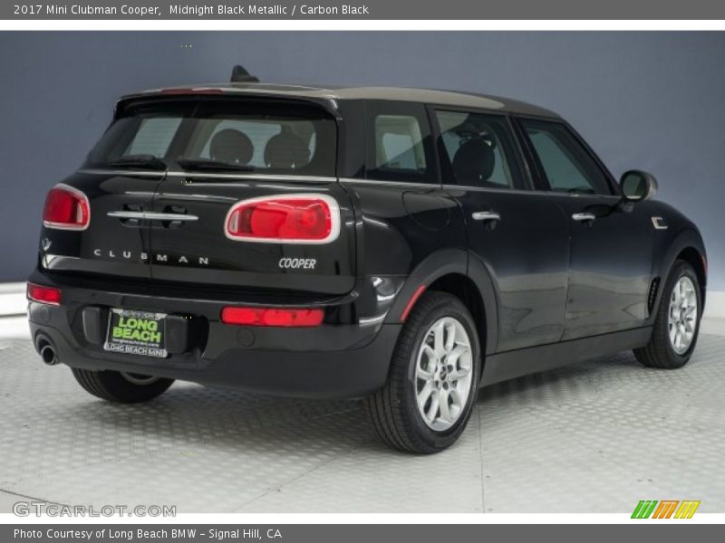 Midnight Black Metallic / Carbon Black 2017 Mini Clubman Cooper