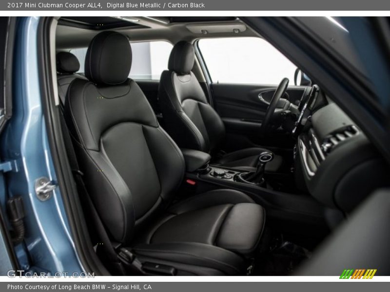 Digital Blue Metallic / Carbon Black 2017 Mini Clubman Cooper ALL4