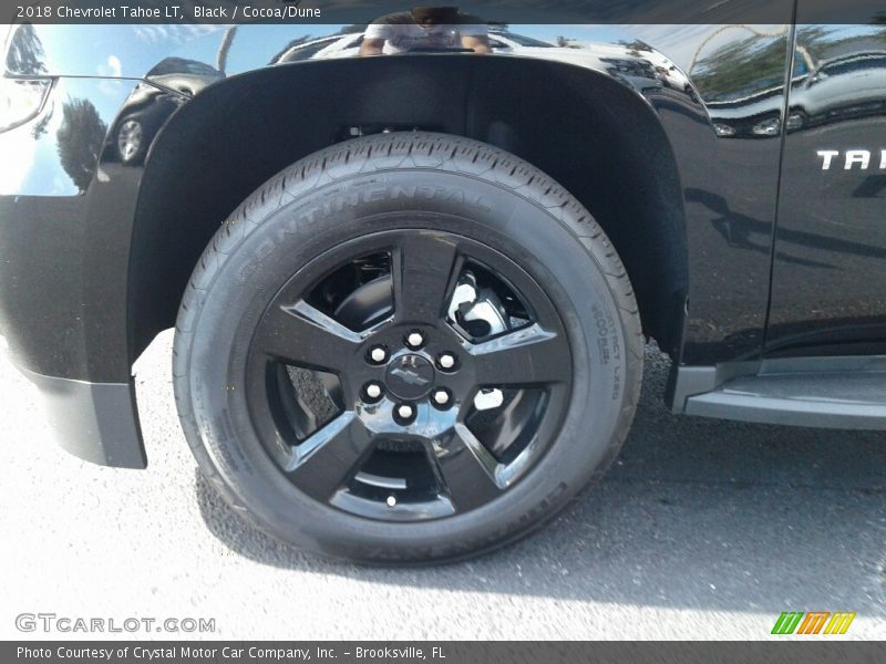 Black / Cocoa/Dune 2018 Chevrolet Tahoe LT