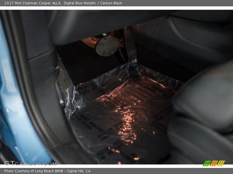Digital Blue Metallic / Carbon Black 2017 Mini Clubman Cooper ALL4