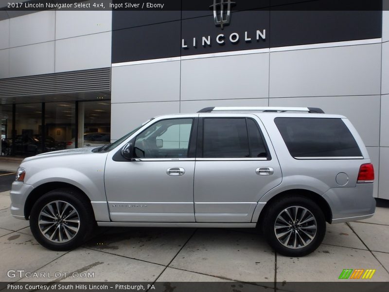 Ingot Silver / Ebony 2017 Lincoln Navigator Select 4x4
