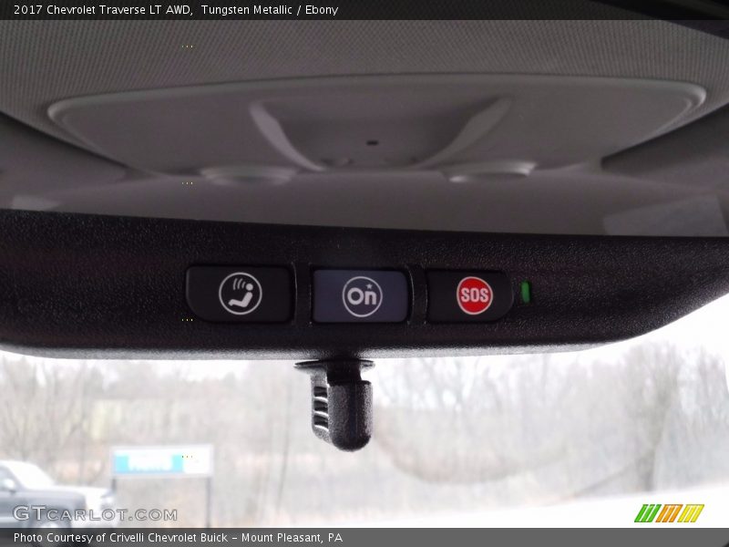 Tungsten Metallic / Ebony 2017 Chevrolet Traverse LT AWD