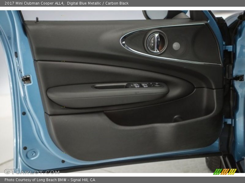 Digital Blue Metallic / Carbon Black 2017 Mini Clubman Cooper ALL4