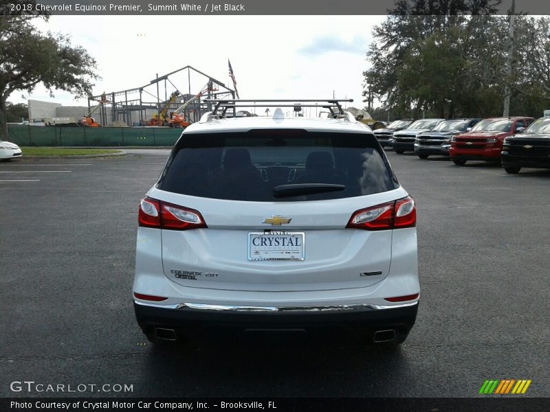 Summit White / Jet Black 2018 Chevrolet Equinox Premier