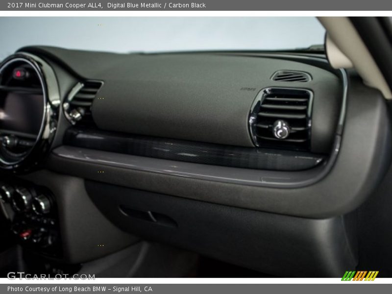 Digital Blue Metallic / Carbon Black 2017 Mini Clubman Cooper ALL4