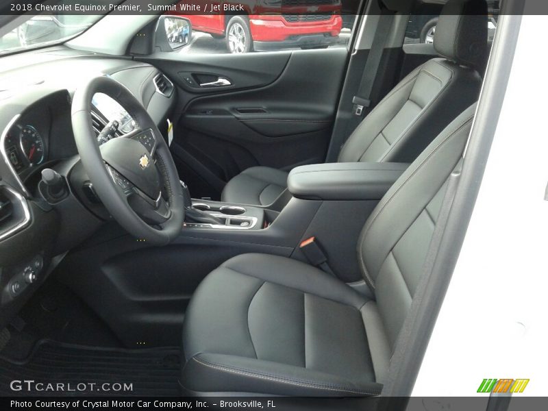 Summit White / Jet Black 2018 Chevrolet Equinox Premier
