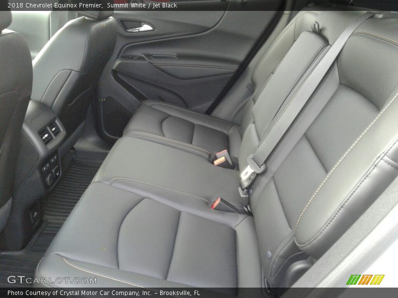 Summit White / Jet Black 2018 Chevrolet Equinox Premier