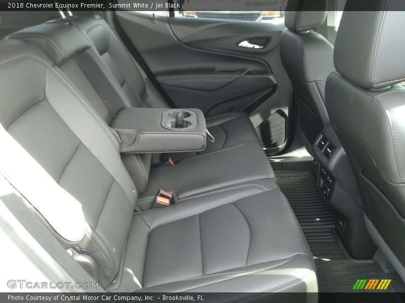 Summit White / Jet Black 2018 Chevrolet Equinox Premier