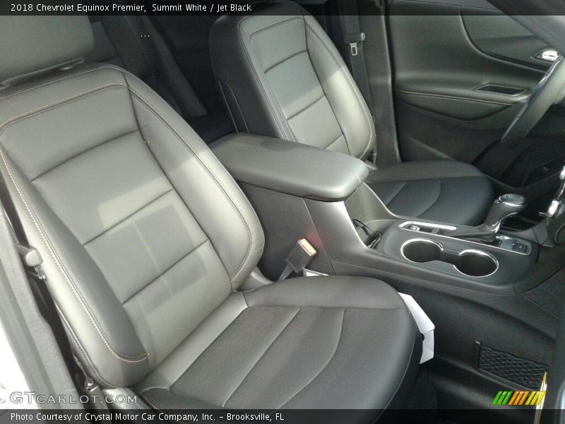 Summit White / Jet Black 2018 Chevrolet Equinox Premier