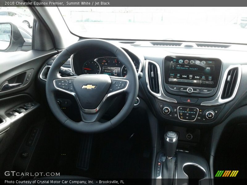 Summit White / Jet Black 2018 Chevrolet Equinox Premier