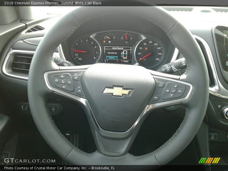 Summit White / Jet Black 2018 Chevrolet Equinox Premier