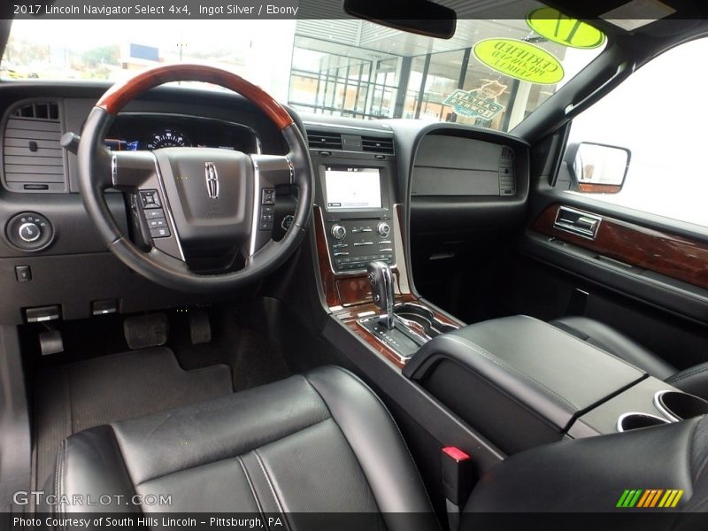Ingot Silver / Ebony 2017 Lincoln Navigator Select 4x4