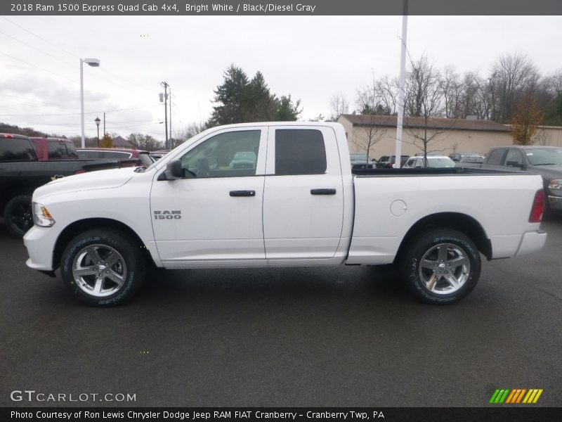  2018 1500 Express Quad Cab 4x4 Bright White