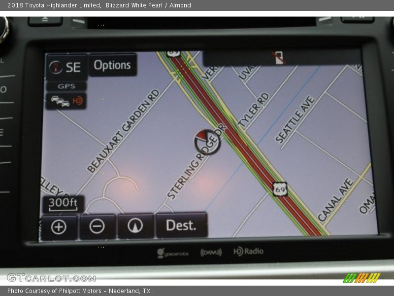 Blizzard White Pearl / Almond 2018 Toyota Highlander Limited