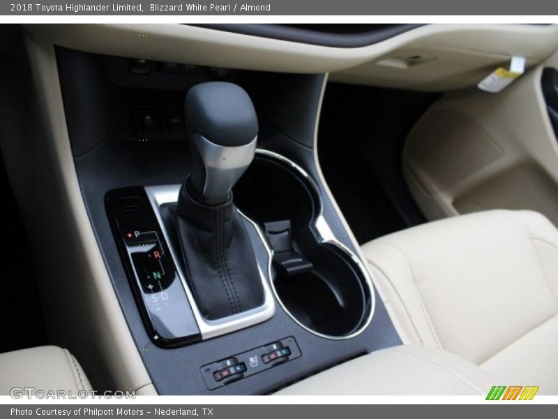 Blizzard White Pearl / Almond 2018 Toyota Highlander Limited