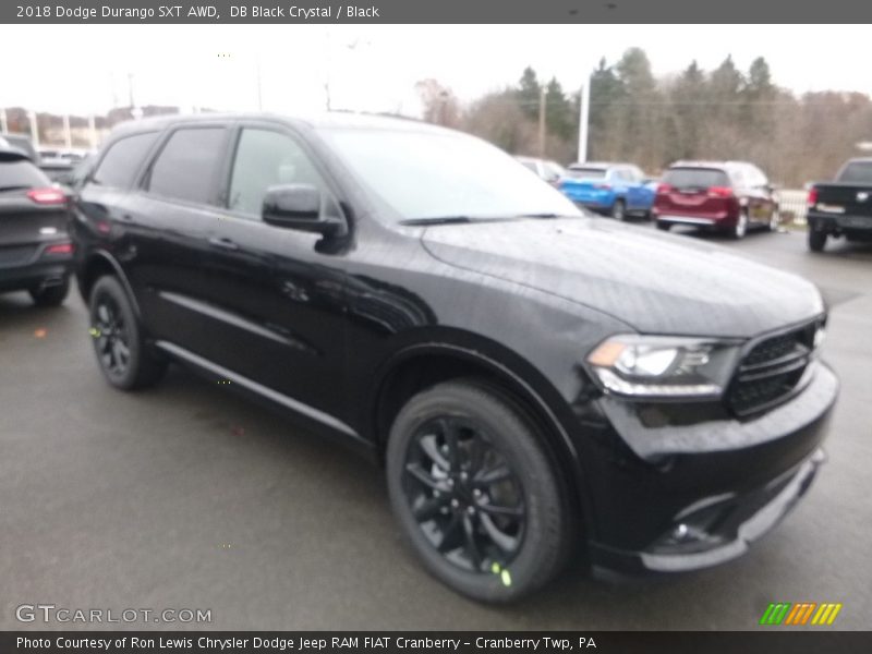 DB Black Crystal / Black 2018 Dodge Durango SXT AWD
