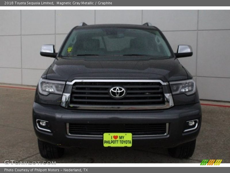 Magnetic Gray Metallic / Graphite 2018 Toyota Sequoia Limited