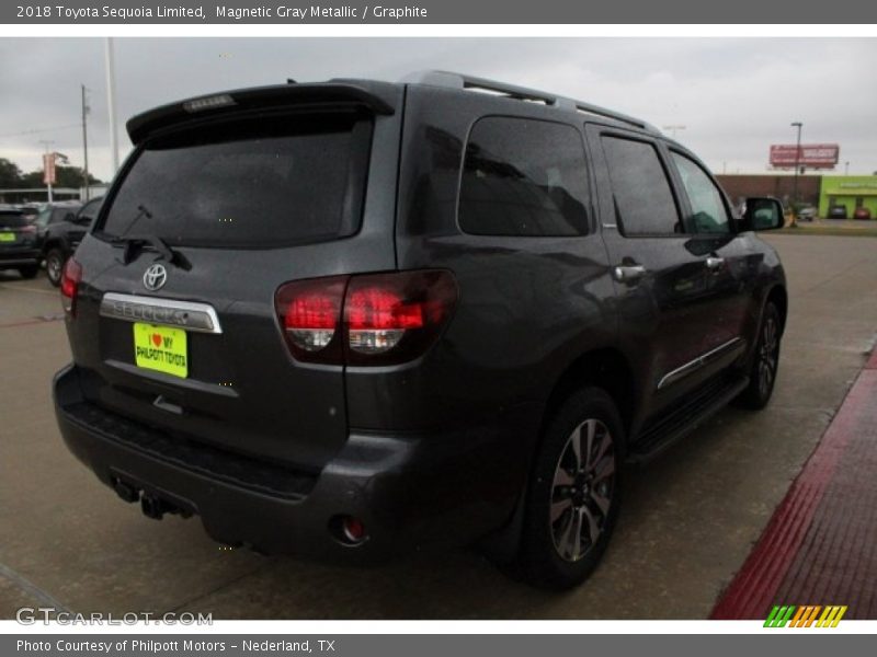 Magnetic Gray Metallic / Graphite 2018 Toyota Sequoia Limited