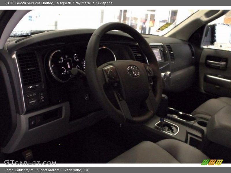 Magnetic Gray Metallic / Graphite 2018 Toyota Sequoia Limited