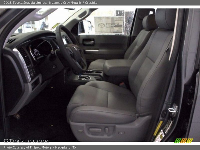 Magnetic Gray Metallic / Graphite 2018 Toyota Sequoia Limited