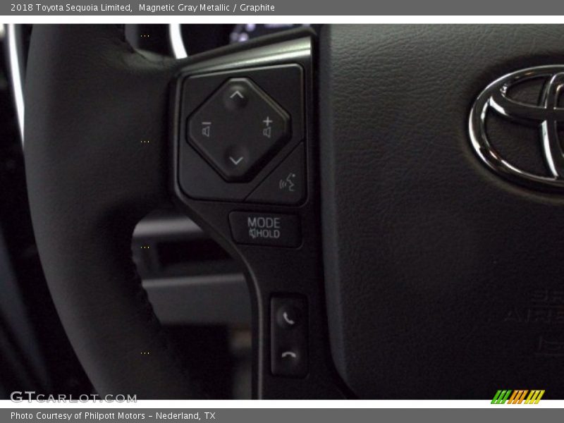 Magnetic Gray Metallic / Graphite 2018 Toyota Sequoia Limited