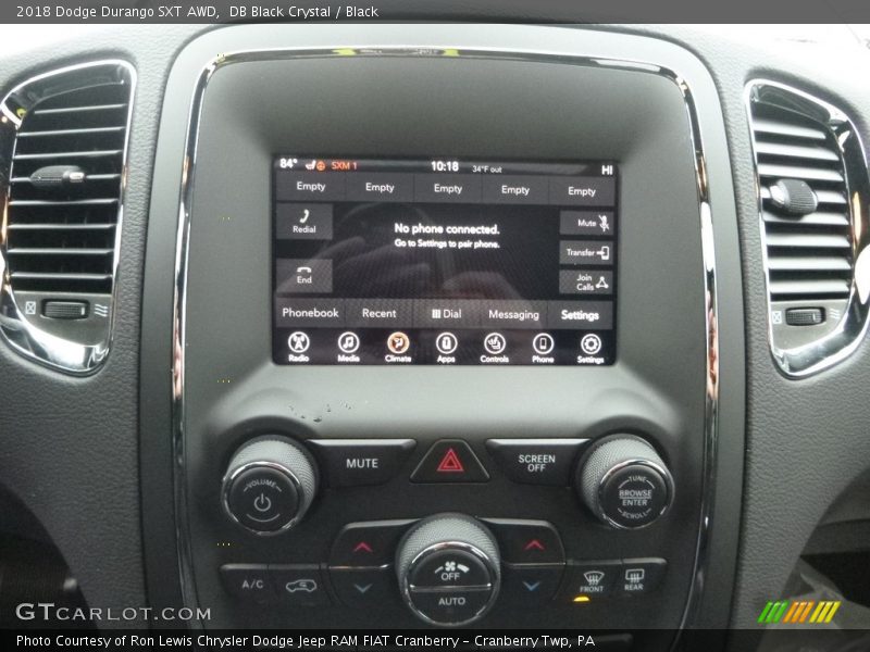 DB Black Crystal / Black 2018 Dodge Durango SXT AWD