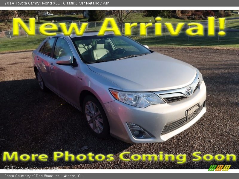 Classic Silver Metallic / Ash 2014 Toyota Camry Hybrid XLE