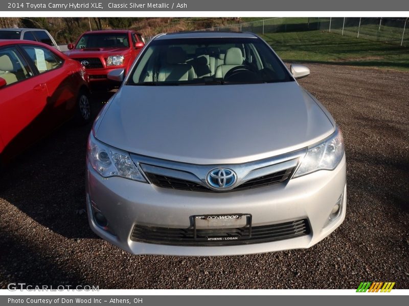 Classic Silver Metallic / Ash 2014 Toyota Camry Hybrid XLE
