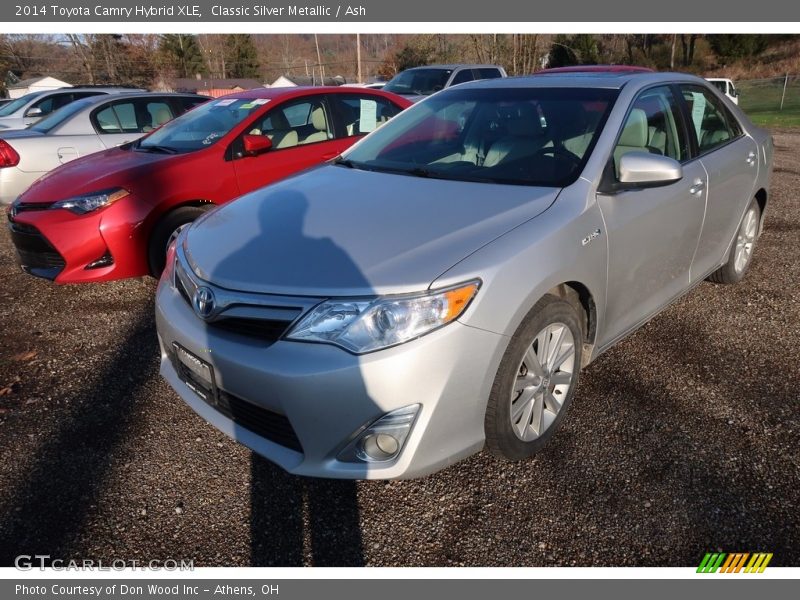 Classic Silver Metallic / Ash 2014 Toyota Camry Hybrid XLE