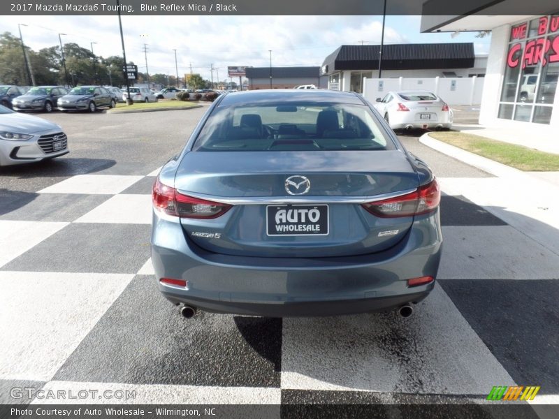 Blue Reflex Mica / Black 2017 Mazda Mazda6 Touring