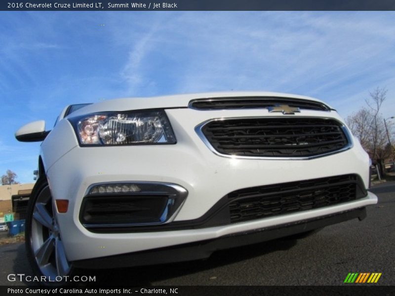 Summit White / Jet Black 2016 Chevrolet Cruze Limited LT