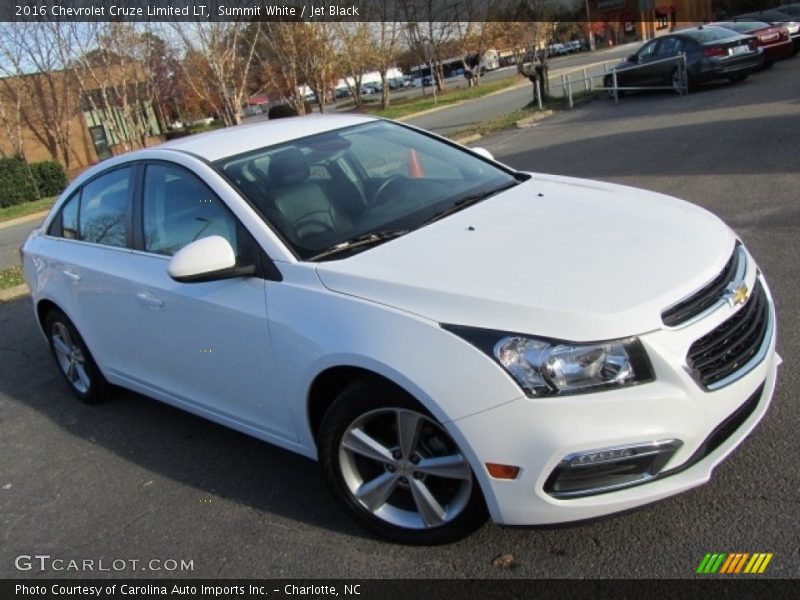 Summit White / Jet Black 2016 Chevrolet Cruze Limited LT