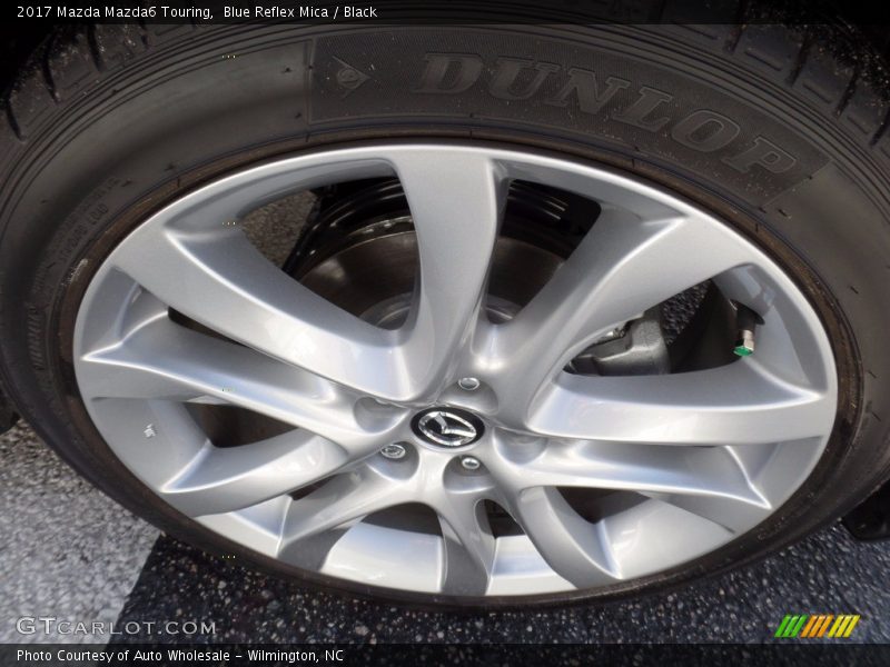 Blue Reflex Mica / Black 2017 Mazda Mazda6 Touring