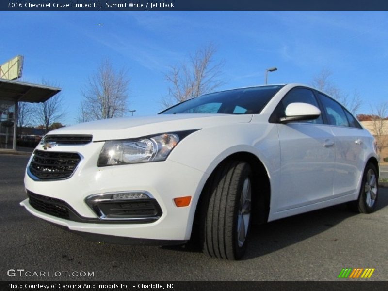 Summit White / Jet Black 2016 Chevrolet Cruze Limited LT