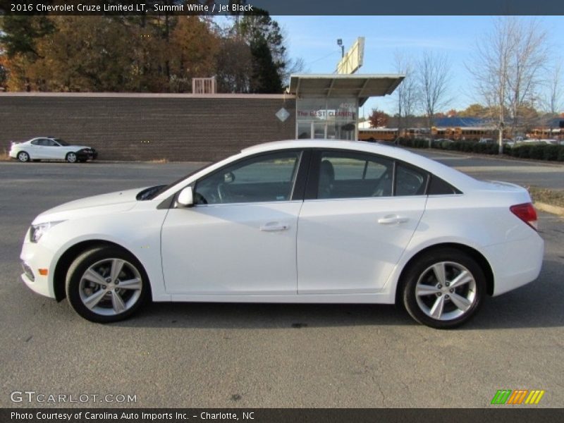 Summit White / Jet Black 2016 Chevrolet Cruze Limited LT