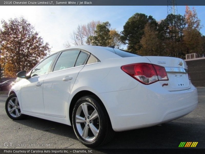 Summit White / Jet Black 2016 Chevrolet Cruze Limited LT