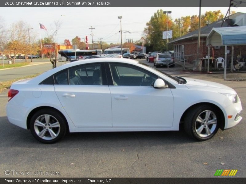 Summit White / Jet Black 2016 Chevrolet Cruze Limited LT