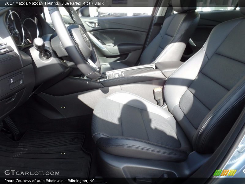 Blue Reflex Mica / Black 2017 Mazda Mazda6 Touring