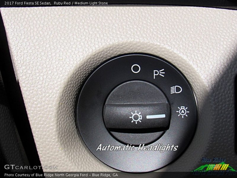 Ruby Red / Medium Light Stone 2017 Ford Fiesta SE Sedan