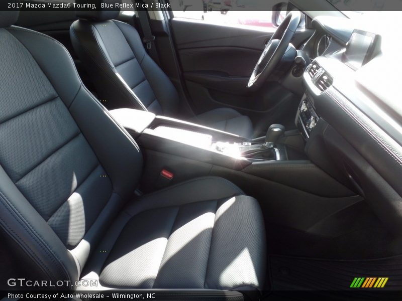 Blue Reflex Mica / Black 2017 Mazda Mazda6 Touring