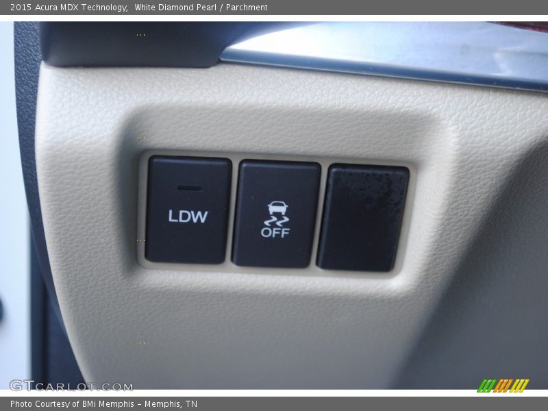 White Diamond Pearl / Parchment 2015 Acura MDX Technology