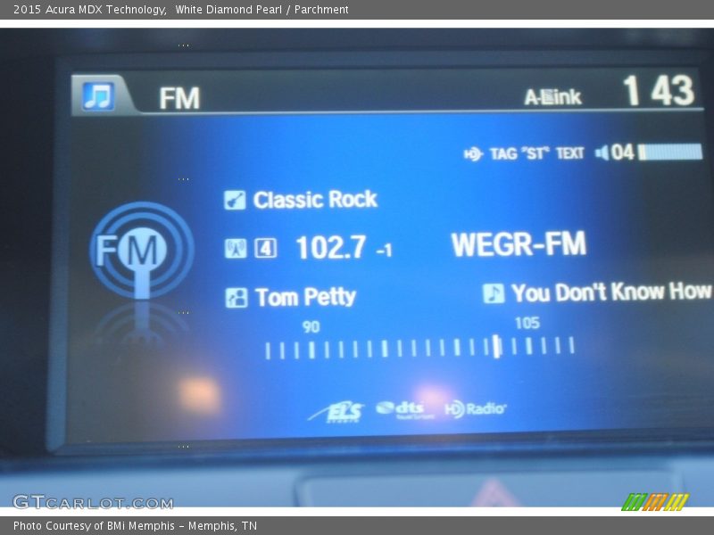 White Diamond Pearl / Parchment 2015 Acura MDX Technology