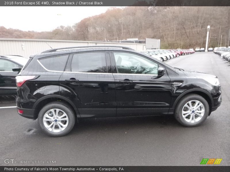 Shadow Black / Charcoal Black 2018 Ford Escape SE 4WD
