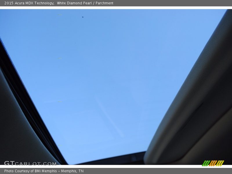 White Diamond Pearl / Parchment 2015 Acura MDX Technology